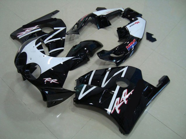 1990-1998 White Black HRC CBR250RR Fairings