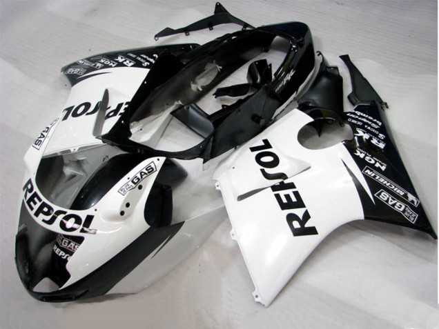 1996-2007 Black White Repsol CBR1100XX Fairings