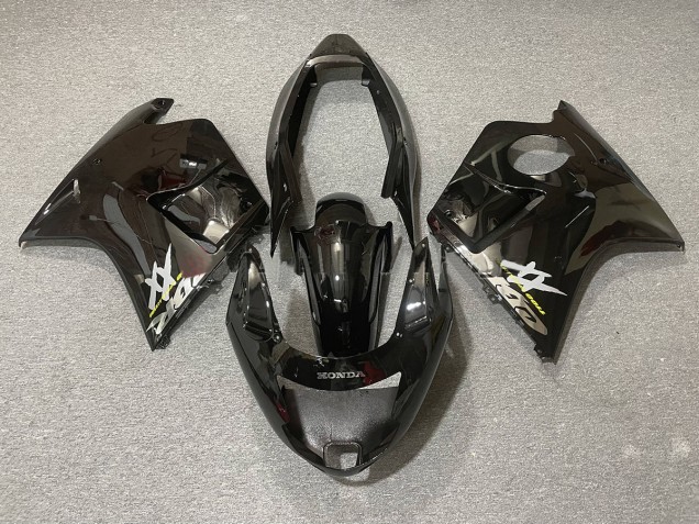 1996-2007 Black and Silver CBR1100XX Fairings