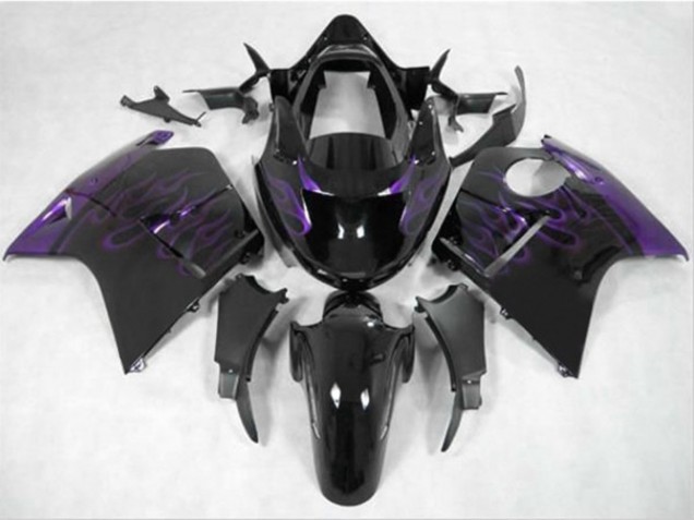 1996-2007 Dark Purple Flame CBR1100XX Fairings