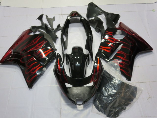 1996-2007 Gloss Red Flame CBR1100XX Fairings