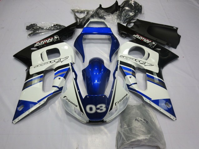 1998-2002 Blue White 03 R6 Fairings