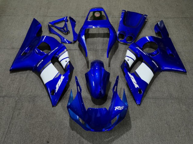 1998-2002 Blue White Design R6 Fairings