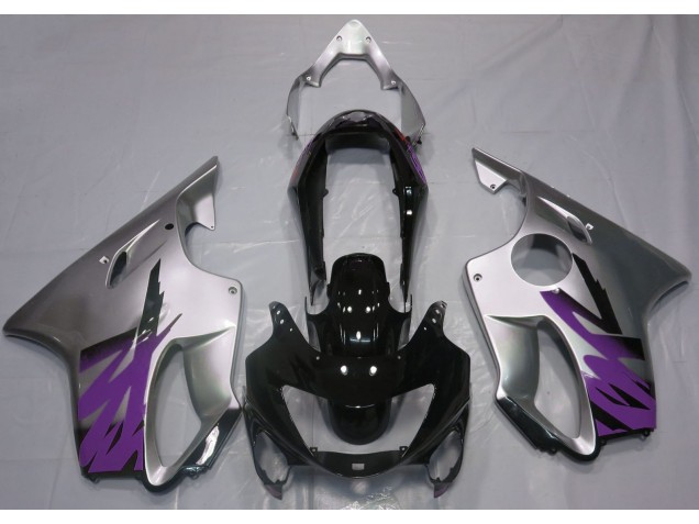 1999-2000 Gloss Silver & Purple CBR600 F4 Fairings