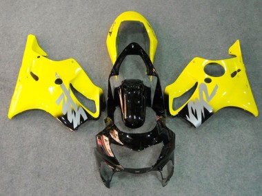 1999-2000 Yellow Silver Decal CBR600 F4 Fairings