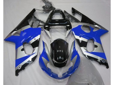 2000-2002 Blue Silver OEM Style GSXR 1000 Fairings