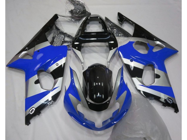 2000-2002 Blue Silver OEM Style GSXR 1000 Fairings