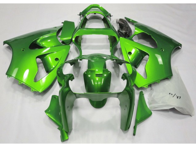 2000-2002 Metallic Green ZX6R Fairings