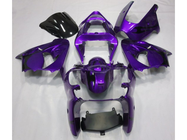 2000-2002 Metallic Purple ZX6R Fairings