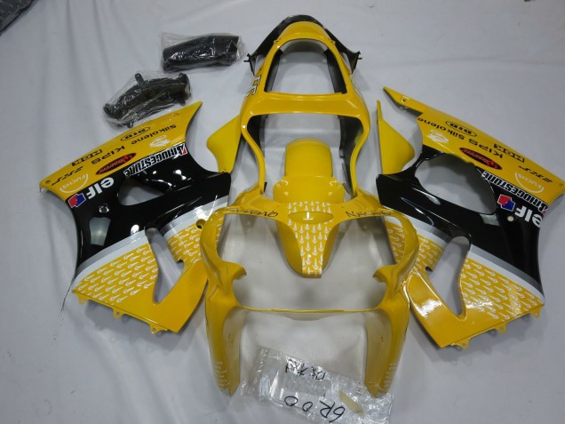 2000-2002 Yellow Elf ZX6R Fairings