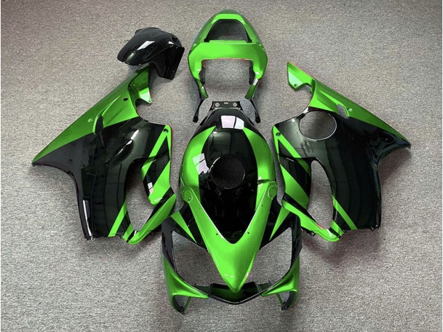 2001-2003 Gloss Green and Black CBR600 F4i Fairings