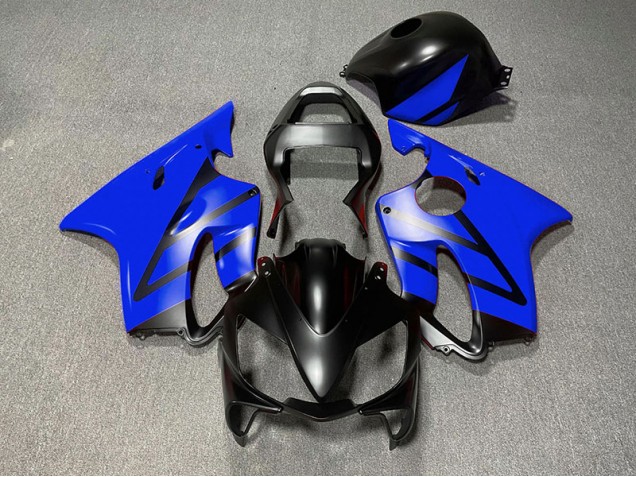 2001-2003 Matte Black and Blue CBR600 F4i Fairings