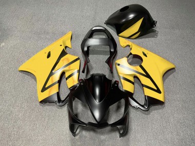 2001-2003 Matte Black and Yellow CBR600 F4i Fairings