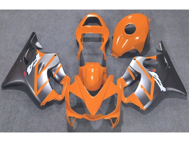 2001-2003 Orange and Matte Silver CBR600 F4i Fairings