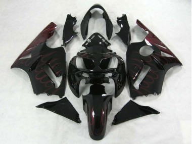 2002-2005 Burgundy Flame ZX12R Fairings