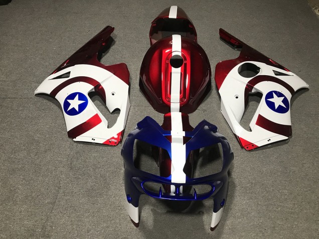 2002-2005 Captain America ZX12R Fairings