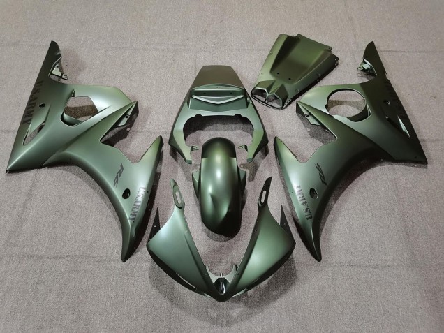 2003-2004 Army Green R6 Fairings