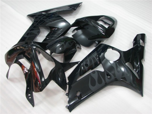 2003-2004 Black Flame ZX6R Fairings