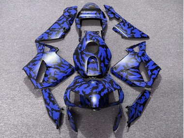 2003-2004 Blue Camo CBR600RR Fairings