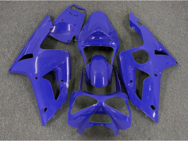 2003-2004 Dark Blue Plain ZX6R Fairings