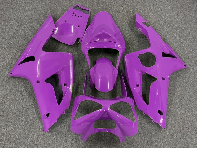 2003-2004 Gloss Magenta Plain ZX6R Fairings