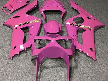 2003-2004 Gloss Pink ZX6R Fairings