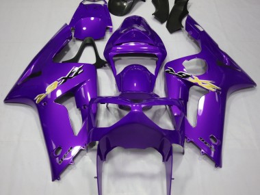 2003-2004 Gloss Purple ZX6R Fairings