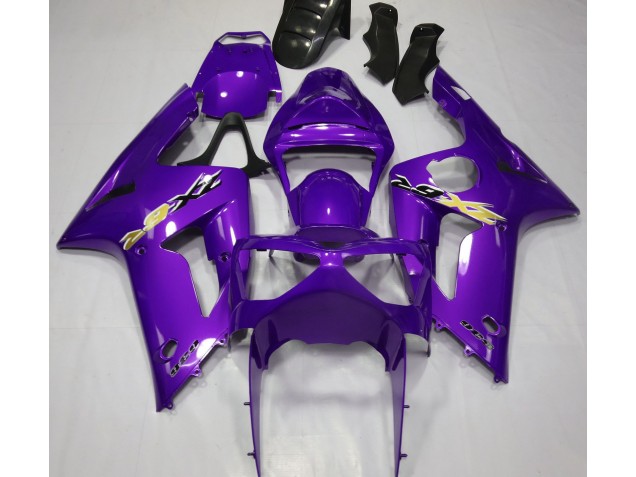 2003-2004 Gloss Purple ZX6R Fairings