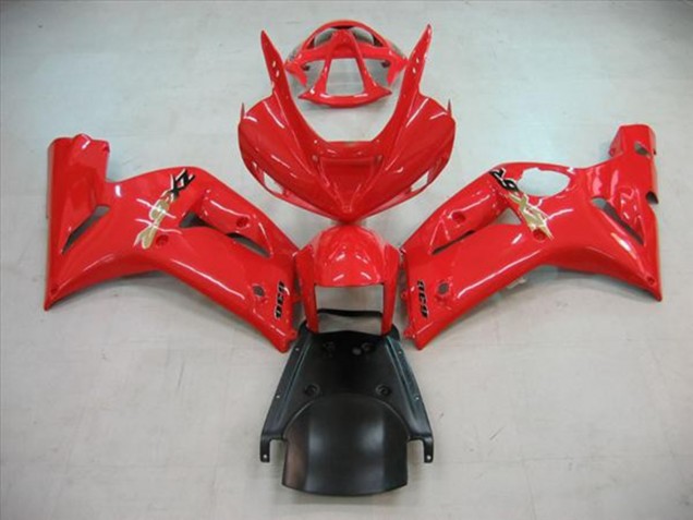 2003-2004 Gloss Red ZX6R Fairings