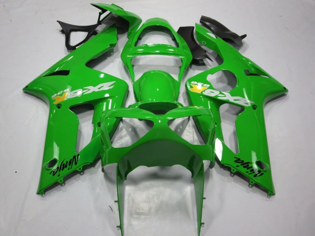 2003-2004 Green OEM Style ZX6R Fairings