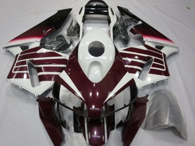 2003-2004 Purple and White CBR600RR Fairings