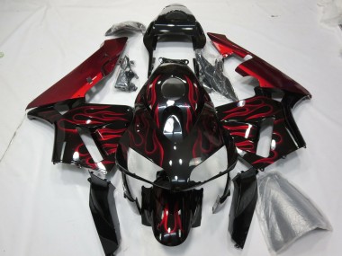 2003-2004 Red Flame CBR600RR Fairings