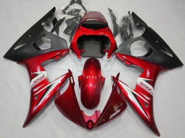 2003-2004 Red & White R6 Fairings