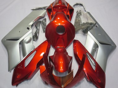 2004-2005 Red Silver CBR1000RR Fairings