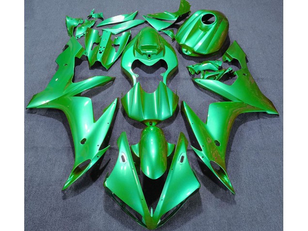 2004-2006 Solid Green R1 Fairings