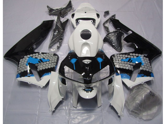 2005-2006 Blue Splatter CBR600RR Fairings