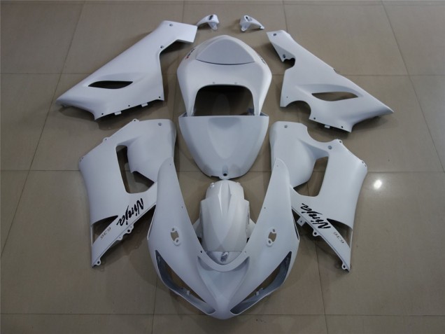 2005-2006 Matte White ZX6R Fairings