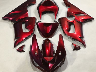 2005-2006 Metallic Red ZX6R Fairings