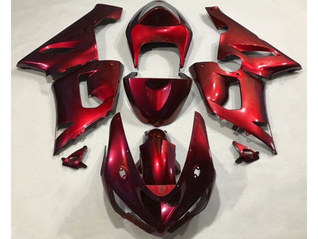 2005-2006 Metallic Red ZX6R Fairings