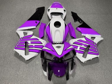 2005-2006 Purple and White Wings CBR600RR Fairings