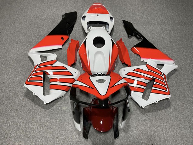 2005-2006 Red and White Wings CBR600RR Fairings