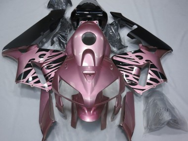 2005-2006 Rose Pink Flame CBR600RR Fairings