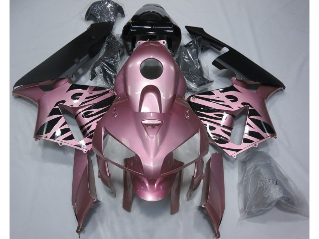 2005-2006 Rose Pink Flame CBR600RR Fairings