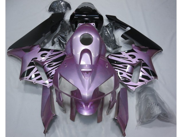 2005-2006 Rose Purple Flame CBR600RR Fairings