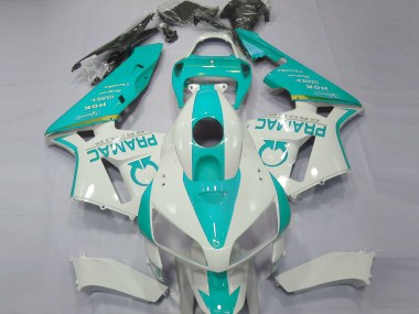 2005-2006 Teal Custom CBR600RR Fairings