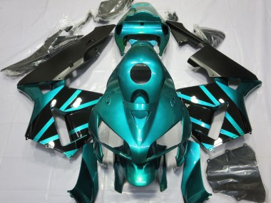 2005-2006 Teal & Gloss Black Design CBR600RR Fairings