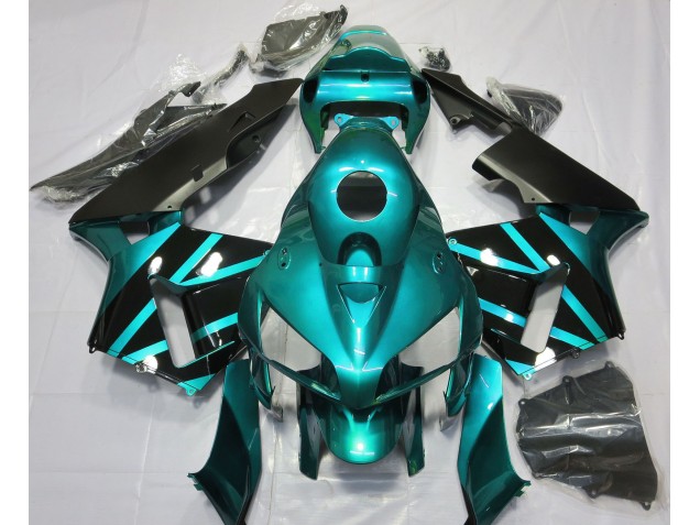 2005-2006 Teal & Gloss Black Design CBR600RR Fairings