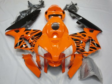 2005-2006 Tribal Orange CBR600RR Fairings