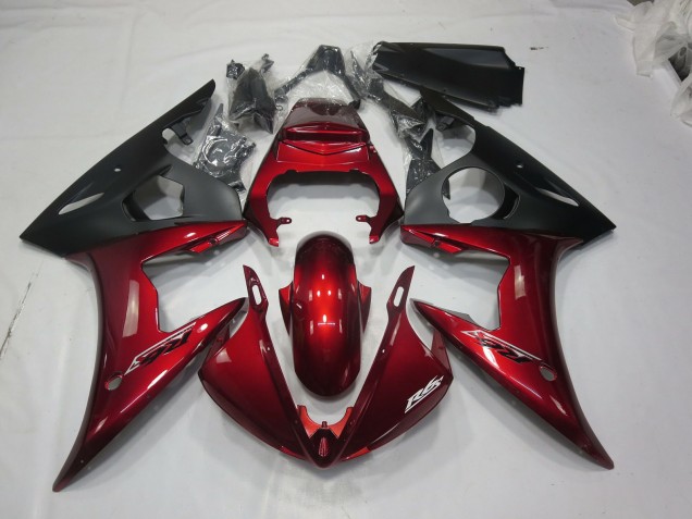 2005 Maroon Red R6 Fairings