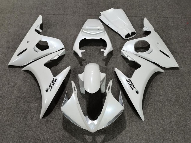 2005 Pearl White R6 Fairings